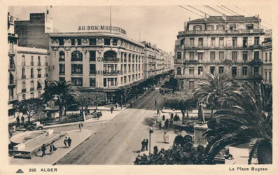 Alger - La Place Bugeau, ca. 1930