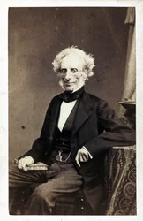 Alphonse de Brebisson, Franse botanicus, ca. 1863