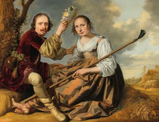Amaryllis en Mirtillo, 1640s