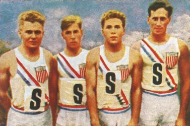 Amerikaans team, 4 x 100m estafette, 1928