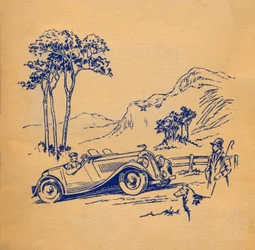 Een album van motorauto