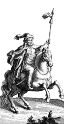 Een Arabische Ruiter, 19e eeuw