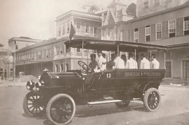 Een Automobiel van de Militaire Politie, 1914