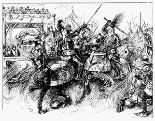 Een Engels toernooi, 1909