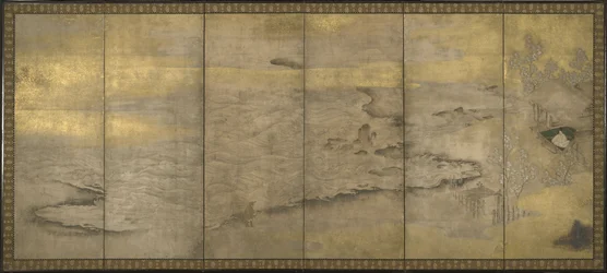 Een verbannen keizer op Okinoshima, ca. 1600