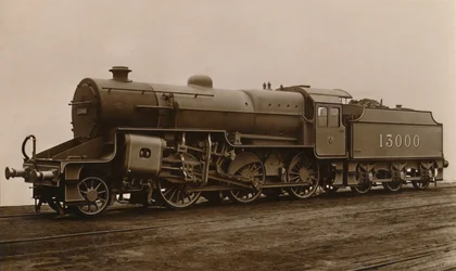 Een L.M.S. Gemengde Verkeerslocomotief, c1930s