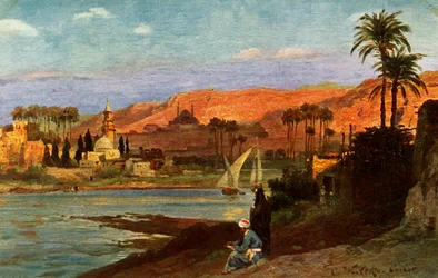 Een avond in Gizeh, c1918-c1939