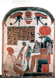 Oude Egyptische stèle