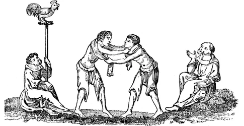Oud worstelen, 1833