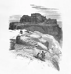 Een ander uitzicht op Moqui, 1883