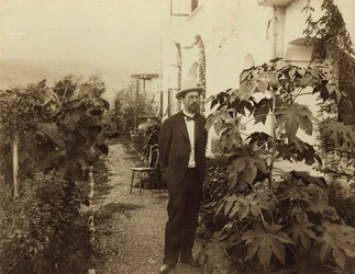Anton Tsjechov, Russische auteur, Jalta, Krim, Rusland, ca. 1900