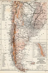 Argentinië, Chili, Paraguay en Uruguay