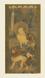 Arhat, Japans, late Kamakura-periode, 14e eeuw, 1886
