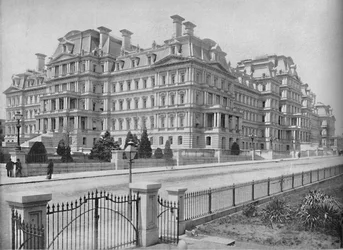 Leger- en Marinegebouw, Washington, D.C., ca. 1897