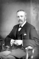 Arthur James Balfour 1848-1930, Schots-gebore Britse staatsman en filosoof, ca. 1890