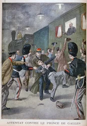 Poging tot aanslag op Edward, prins van Wales in Brussel, 1900