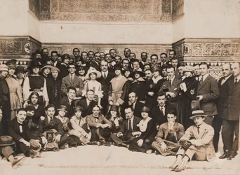 Ballets Russes in Sevilla, Spanje, 1916
