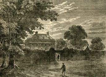 Balmes Huis in 1750, ca. 1876