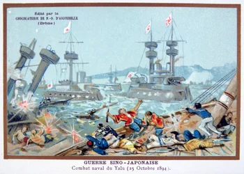 Slag bij de Yalu-rivier, Chinees-Japanse Oorlog, 25 oktober 1894