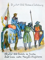 Slagen van Taillebourg en Saintes, Frankrijk, 21 en 22 juli 1242, 20e eeuw