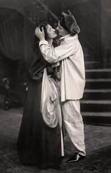Beatrice Terry en H. Marsh Allen in Het Paleis van Puck, 1907