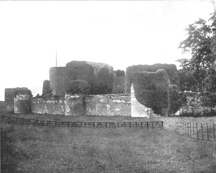Beaumaris Castle, Anglesey, Wales, 1894