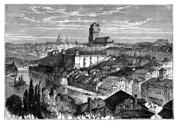 Bern, Zwitserland, ca. 1890