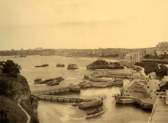 Biarritz - De Haven van de Vissers, c1930