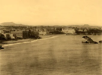 Biarritz - Vue Generale, algemeen uitzicht, ca. 1930