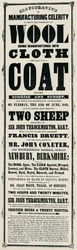 Rekening gedrukt voor de Grote Tentoonstelling van 1851