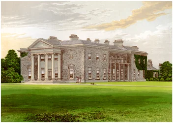 Bishopscourt, County Kildare, Ierland, huis van de graaf van Clonmel, ca. 1880