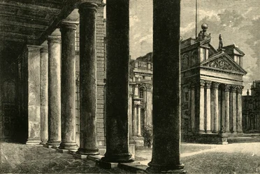 Blenheim. Noordzijde, 1898