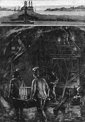 Opblazen van Flood Rock, 1885, 1886
