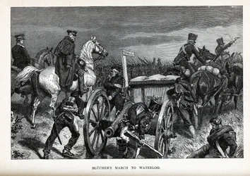 Blüchers moeras naar Waterloo, 1882