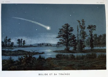 Bolide en zijn spoor