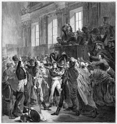 Bonaparte en de Raad van Vijfhonderd in St Cloud, 10 november 1799, 1900