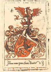 Boekplaat van de Abdij van Ottobeuren, ca. 1500