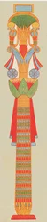 Boeket kapiteel, Thebe, Egypte