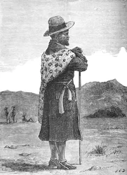 Bovane, de Swazi Opperbevelhebber, ca. 1880