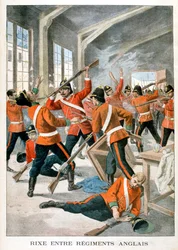 Ruzie tussen Britse legerregimenten, 1901