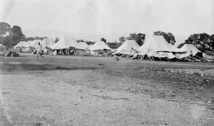 Brits legerkamp, Dehra Dun, India, 1917