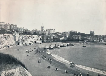 Broadstairs - Algemeen uitzicht vanaf de kliffen, 1895