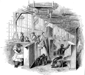 Broadwoods pianofabriek, Horseferry Road, Westminster, Londen