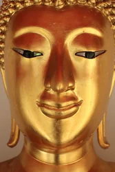 Bronzen Boeddha, Wat Pho, Bangkok, Thailand