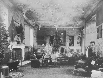 Broughton Castle, Banbury - The Lord Save and Sele, 1910