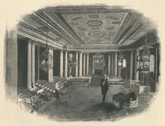 Buckingham Palace: De Marmeren Hal, 1886