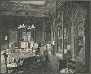 Buckingham Palace: De muziekzaal van de prins-gemaal, 1886