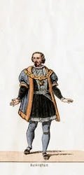 Buckingham, Kostuumontwerp voor Shakespeares Toneelstuk, Henry VIII