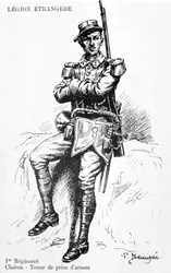 Trompetter, 1e Regiment van het Franse Vreemdelingenlegioen