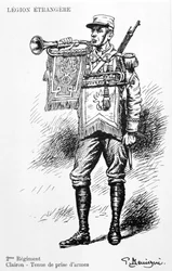 Trompetter, 2e Regiment van het Franse Vreemdelingenlegioen, 20e eeuw